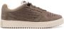 Emporio Ar i Bruine Sneakers Veters Rubberen Zool Gewatteerd - Thumbnail 1
