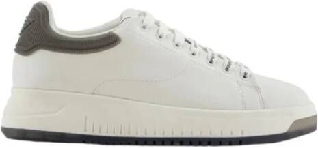 Emporio Armani Casual Sneakers voor Dagelijks Gebruik White Dames