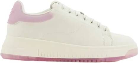 Emporio Armani Casual Sneakers voor Dagelijks Gebruik White Dames