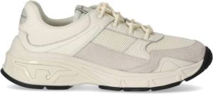 Emporio Armani Sneaker met suède details