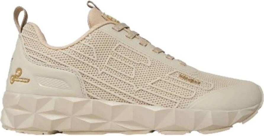 Emporio Armani EA7 Beige Trendy Sneakers Beige Heren