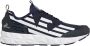 Emporio Armani EA7 Blauwe Print Sneakers voor Heren Blue Heren - Thumbnail 1