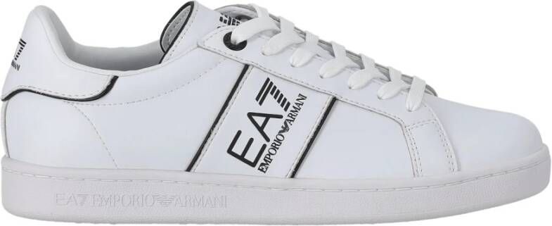 Emporio Armani EA7 Casual Sneakers in Donkerblauw