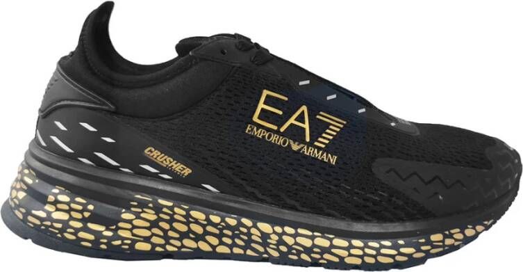 Emporio Armani EA7 Crusher Distance Sneakers Black Heren