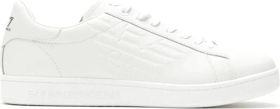 Emporio Ar i EA7 Witte sneakers geïnspireerd op sportkleding White - Foto 11