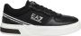Emporio Armani EA7 Zwarte Voetbalgeïnspireerde Sneakers Black Heren - Thumbnail 1