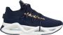 Emporio Armani EA7 Blauwe Infinity Sneaker met Gouden Logo Blue Heren - Thumbnail 13