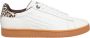 Emporio Ar i EA7 Beige Leren Sneaker Herfst Winter Collectie Beige - Thumbnail 15