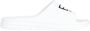 Emporio Armani EA7 Heren Wit Zwarte Rubberen Slipper Black Heren - Thumbnail 9