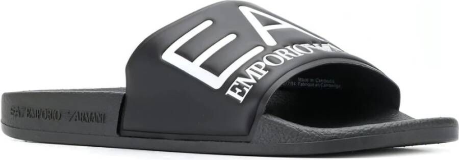 Emporio Armani EA7 Stijlvolle en comfortabele Xcp001 Xcc22 slippers Black Dames - Foto 12