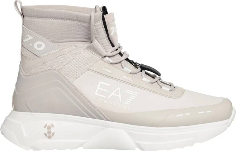 Emporio Armani EA7 High-top sneakers Grijs Heren