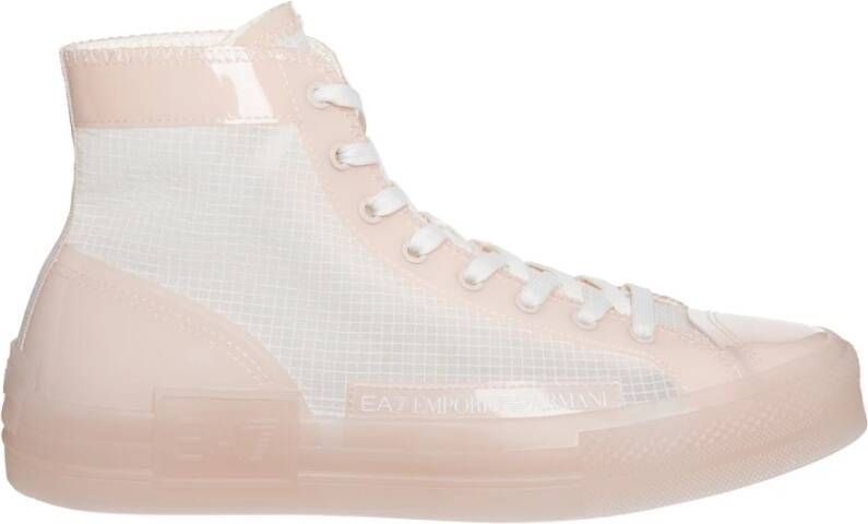 Emporio Armani EA7 High-top sneakers Wit Dames