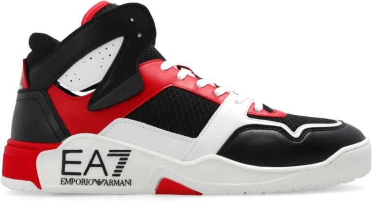 Emporio Armani EA7 Hoge sneakers Multicolor Heren