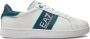 Emporio Armani EA7 Klassieke Leren Sneakers Wit White Heren - Thumbnail 1
