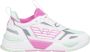 Emporio Armani EA7 Kleurrijke Vetersluiting Sneakers voor Vrouwen Multicolor Dames - Thumbnail 7