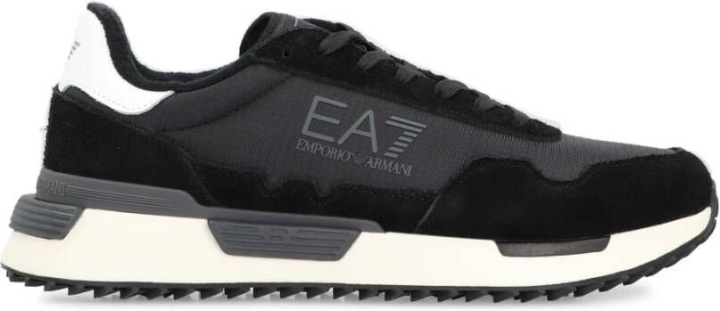 Emporio Armani EA7 Lage Sneakers Vintage hardloopschoenen van nylon - Foto 1