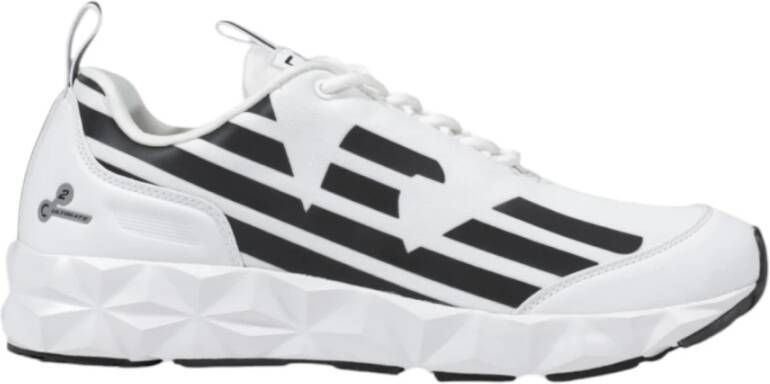 Emporio Armani EA7 Lente Zomer Heren Sneakers Collectie White Heren