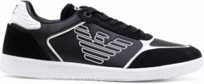 EA7 Emporio Armani Sneakers met labelprints model 'NEW HERITAGE EAGL' - Foto 2