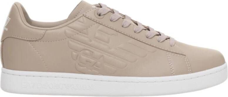 Emporio Ar i EA7 Logo Veterschoen van Leer