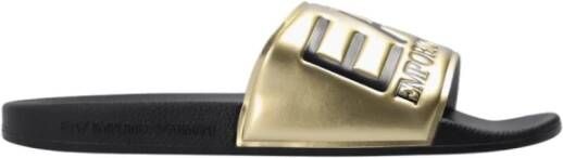 Emporio Armani EA7 Merkslides Yellow Heren