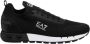 Emporio Armani EA7 Zwarte Gebreide Sneakers Logo Print Black Heren - Thumbnail 5