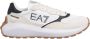 Emporio Armani EA7 Witte Leren Sneakers Minimalistische Stijl White Heren - Thumbnail 1