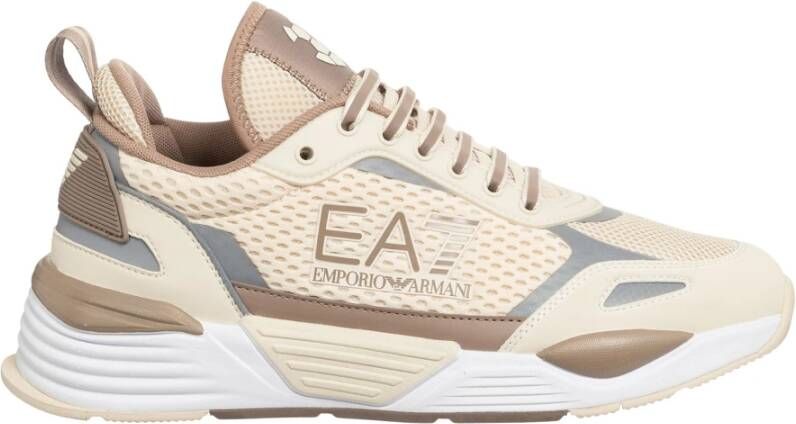 Emporio Ar i EA7 Multicolor Vetersluiting Sneakers