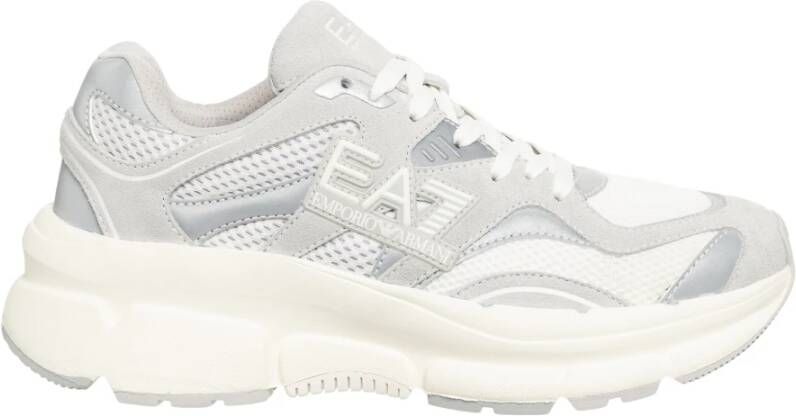 Emporio Ar i EA7 Multicolor Vetersluiting Sneakers