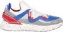 Emporio Armani EA7 Multicolor Vetersluiting Stijlvolle Sneakers Multicolor Heren - Thumbnail 1