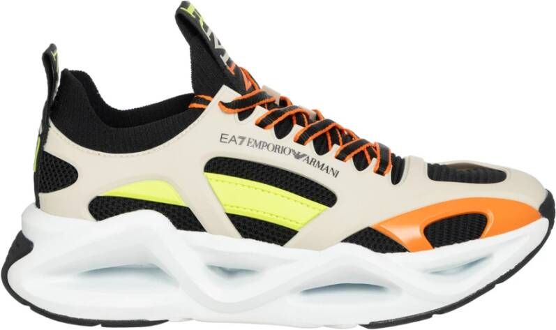 Emporio Armani EA7 Multicolor Heren Sneakers 100%Pl Materiaal Multicolor Heren