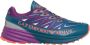 Emporio Armani EA7 Multikleur Vetersluiting Sneakers Multicolor Dames - Thumbnail 1