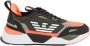 Emporio Armani EA7 Multicolor Vetersluiting Stijlvolle Sneakers Orange Heren - Thumbnail 1