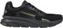 Emporio Armani EA7 Polyester Heren Sneakers Collectie Black Heren - Thumbnail 7