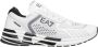 Emporio Armani EA7 Witte Sneaker Crusher met Logo Detail White Heren - Thumbnail 3