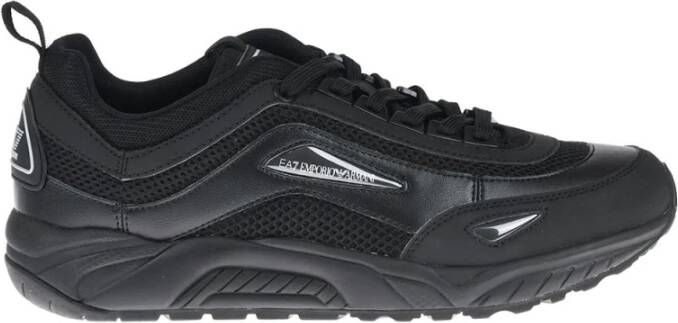 Emporio Armani EA7 Sneakers Zwart Unisex