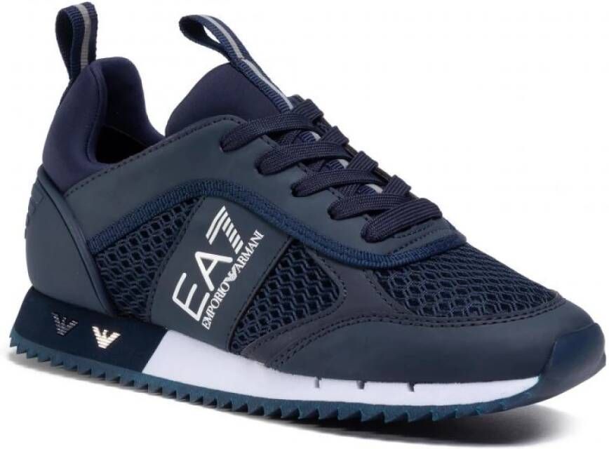Emporio Ar i EA7 Sneaker Sneakers Sportschoenen Schoenen Blauw X8X027 XK050 D813 - Foto 6