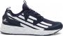 Emporio Armani EA7 Blauwe Print Sneakers voor Heren Blue Heren - Thumbnail 1