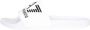 Emporio Ar i EA7 Witte polyethyleen sandalen met sband White - Thumbnail 12