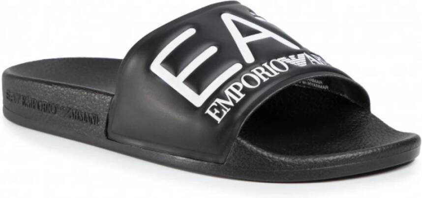Emporio Armani EA7 Stijlvolle en comfortabele Xcp001 Xcc22 slippers Black Dames - Foto 11