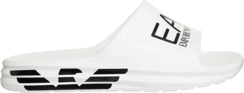 Emporio Armani EA7 Slides White Heren