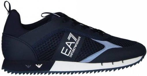 Emporio Ar i EA7 Sneaker Sneakers Sportschoenen Schoenen Blauw X8X027 XK050 D813 - Foto 3