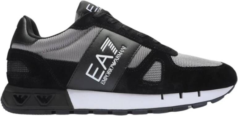 Emporio Armani EA7 Unisex X8X151Xk354 S975 Sneakers Black Heren