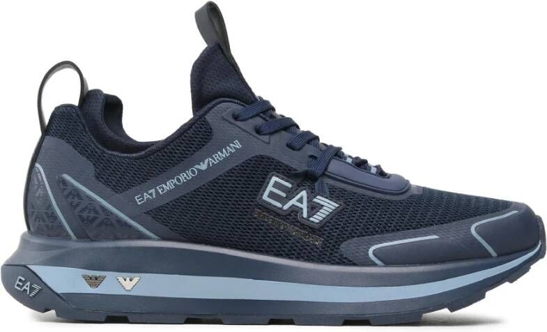 Emporio Armani EA7 Sneakers Blauw Heren