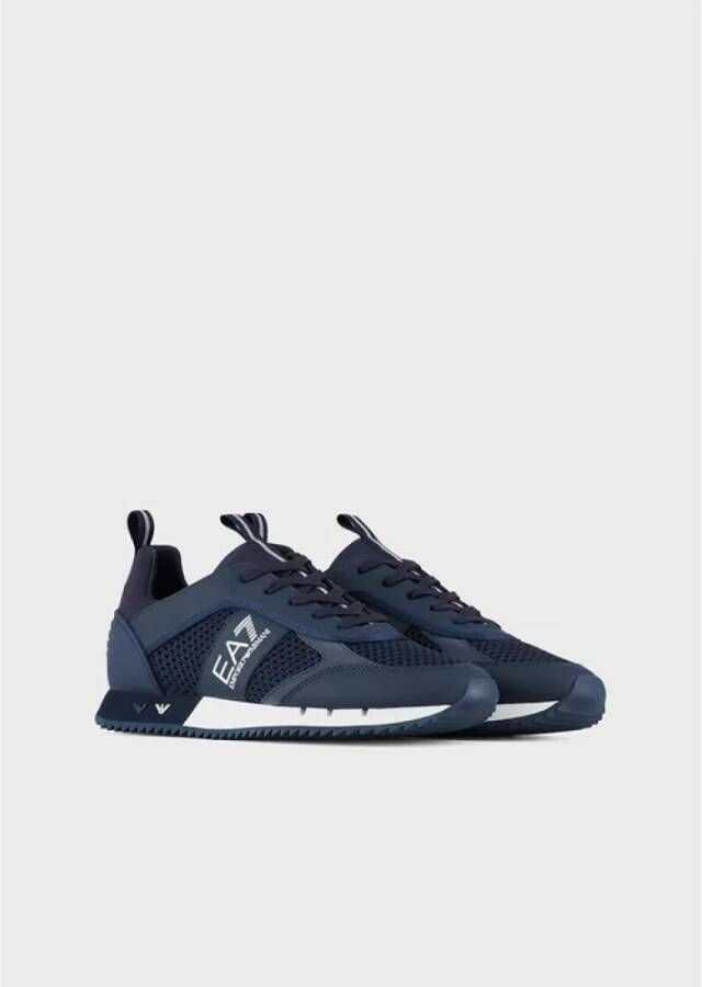 Emporio Armani EA7 Sneakers Blauw Heren