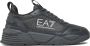 Emporio Armani EA7 Casual Grijze Sneakers met Rubberen Zool Gray Heren - Thumbnail 5