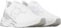 Emporio Armani EA7 Witte casual synthetische sneakers met 5 cm rubberen zool White Heren - Thumbnail 7