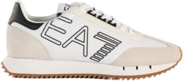 Ea7 men's shoes trainers sneakers Vintage Emporio Armani Wit Heren