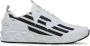 Emporio Armani EA7 Unisex Sneaker Hardlopen Training Mesh Rubber Zwart Zilver Black Heren - Thumbnail 8