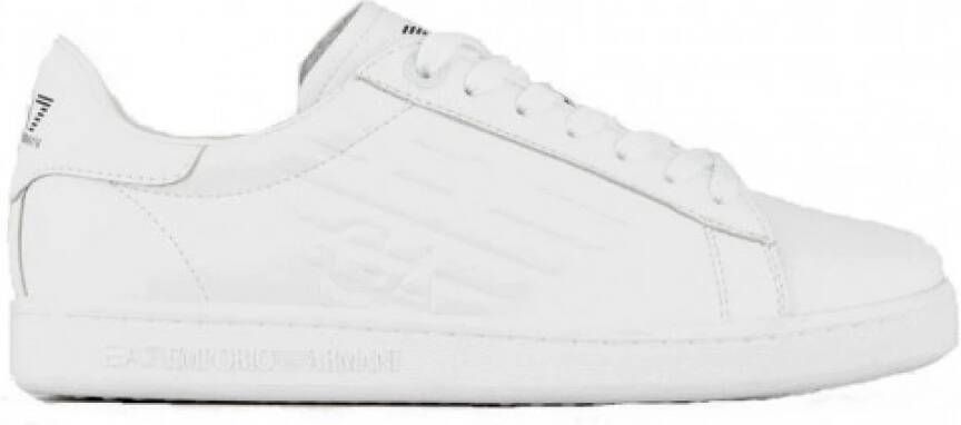 Emporio Ar i EA7 Witte sneakers geïnspireerd op sportkleding White - Foto 9