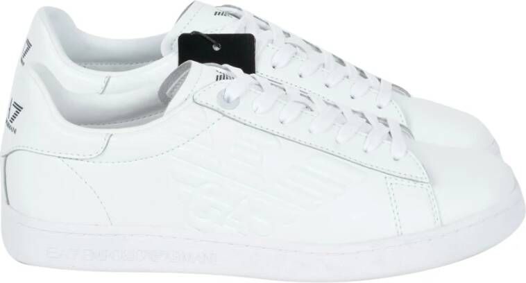 Emporio Ar i EA7 Witte sneakers geïnspireerd op sportkleding White - Foto 12